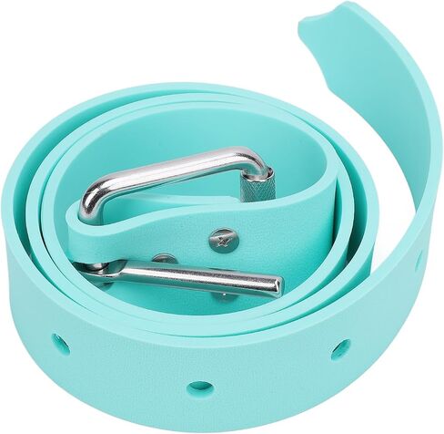 Diving Weight Belt Adjustable Silicone Freediving Weight Belt with Quick Release Buckle for Scuba Diving Spearfishing 1.3 Meter Silicone Stainless Steel in Saudi Arabia