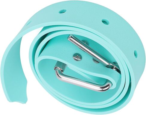 Diving Weight Belt Adjustable Silicone Freediving Weight Belt with Quick Release Buckle for Scuba Diving Spearfishing 1.3 Meter Silicone Stainless Steel in Saudi Arabia