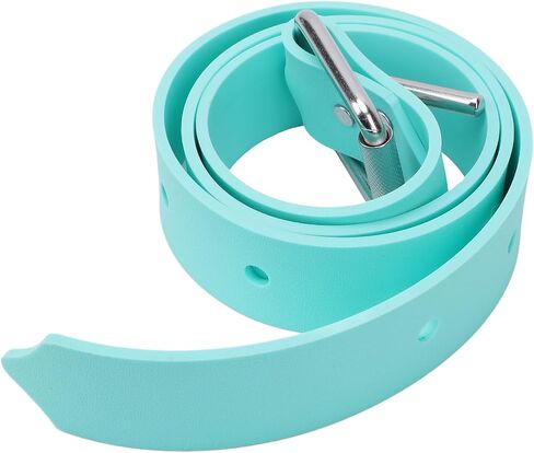 Diving Weight Belt Adjustable Silicone Freediving Weight Belt with Quick Release Buckle for Scuba Diving Spearfishing 1.3 Meter Silicone Stainless Steel in Saudi Arabia