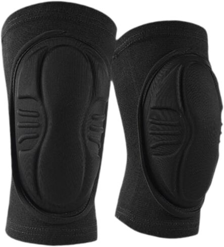 2 Pieces Knee Pads Patella Protection Support Sleeve Sports Knee Protector with Reinforced Anti-Collision Structure Suitable for Football L, S in Saudi Arabia