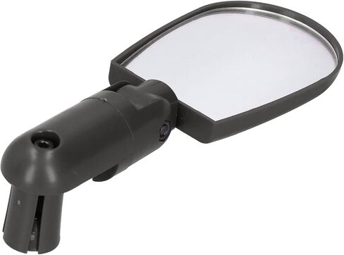 Rear View Mirror, Universal 360° Rotatable Rear View Mirror Handlebar Mount End Mirror Cycling Handlebar Mirrors(Black) Bikes and Spare Parts in Saudi Arabia