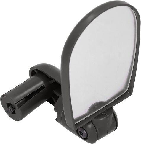 Rear View Mirror, Universal 360° Rotatable Rear View Mirror Handlebar Mount End Mirror Cycling Handlebar Mirrors(Black) Bikes and Spare Parts in Saudi Arabia