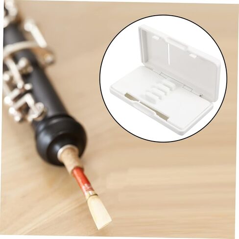 BESTonZON Convenient Oboe Organizer Box Slot Storage Case for Oboe Reeds Safe and Compact Design for Easy Carrying and -term Use in Saudi Arabia