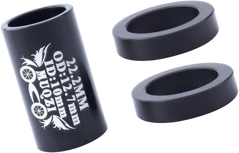 DYNWAVE Bicycle Bushing Rear Shock Mount Hardware MTB Bike Shock Absorber Tube with Spacers OD. 12.7MM ID 8/10mm - 22.2x10mm in Saudi Arabia