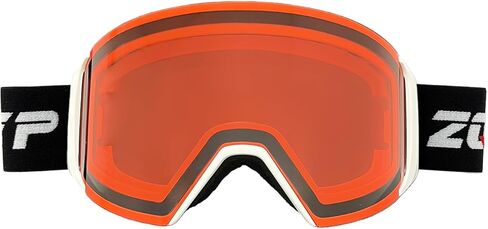 Ski/Snowboard Goggles,Magnetic Interchangeable Lens 100% UV400 Protection Anti Fog OTG Snow Goggles for Men Women in Saudi Arabia