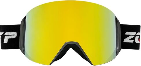 Ski/Snowboard Goggles,Magnetic Interchangeable Lens 100% UV400 Protection Anti Fog OTG Snow Goggles for Men Women in Saudi Arabia