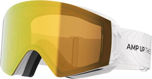 Vyper OTG Ski Goggles - Over Glasses Ski/Snowboard Goggles for Men, Women - Anti-Fog UV400 Snowboard Goggles in Saudi Arabia