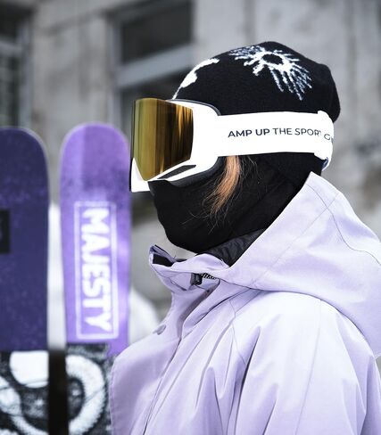 Vyper OTG Ski Goggles - Over Glasses Ski/Snowboard Goggles for Men, Women - Anti-Fog UV400 Snowboard Goggles in Saudi Arabia