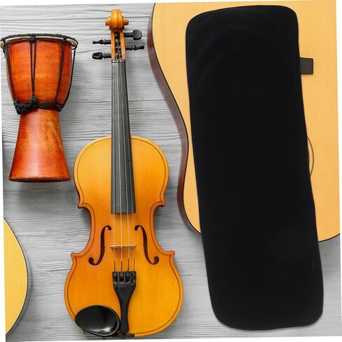 BESPORTBLE Violin Case Inner Velvet Protective Bag for Instruments Scratch-resistant Lightweight for Orchestral Strings and Violin Accessories Black Beige in Saudi Arabia