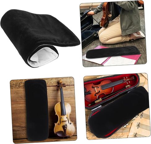 BESPORTBLE Violin Case Inner Velvet Protective Bag for Instruments Scratch-resistant Lightweight for Orchestral Strings and Violin Accessories Black Beige in Saudi Arabia