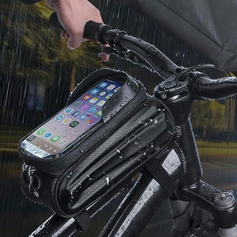 Bike Handlebar Bag 5L – Lightweight Bicycle Front Bag for Commuter, Mountain & Road Bikes, Quick Release in Saudi Arabia