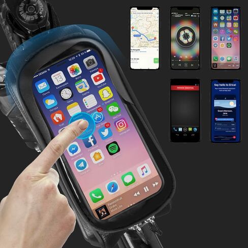 Bike Handlebar Bag 5L – Lightweight Bicycle Front Bag for Commuter, Mountain & Road Bikes, Quick Release in Saudi Arabia