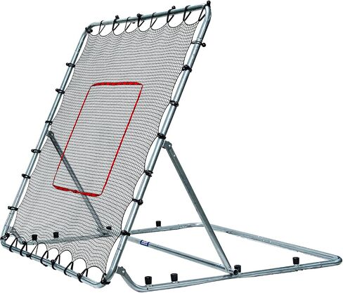 الحد الأقصى للسرعة XL Rebounder - شبكة البيسبول Rebounder مقاس 5'x5'، زوايا قابلة للتعديل للكرات الأرضية، محركات الخط، الكرات الطائرة. شبكة Pitchback متينة. in Saudi Arabia