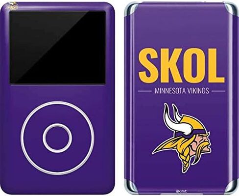 Skinit Decal MP3 Player Skin Compatible with iPod Classic (6th Gen) 80GB - Officially Licensed NFL Minnesota Vikings Team Motto Design in Saudi Arabia