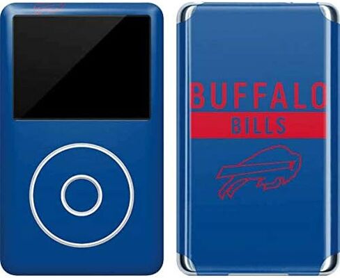 Skinit Decal MP3 Player Skin Compatible with iPod Classic (6th Gen) 80GB - Officially Licensed NFL Buffalo Bills Blue Performance Series Design in Saudi Arabia