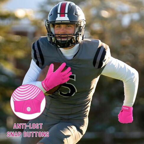 قفازات كرة القدم للرجال قفازات لاصقة واسعة الاستقبال للكبار in Kuwait