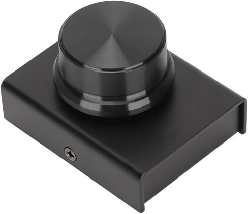 USB Audio Volume Controller, One Key Mute Function, 2m/6.6ft Cable, Metal Case, Black Computer Speaker Control Knob for Win7/8/10/ Vista/OS X in Kuwait
