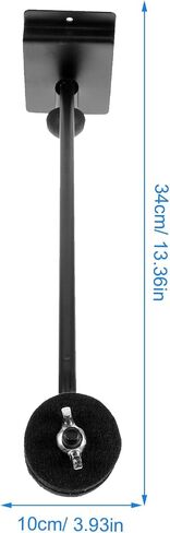 ibasenice Wall Mount Cymbal Holder Metal Cymbal Arm Display Stand for Home Shop Sturdy and Stable Easy to Use Simple Structure for Cymbal Storage and Display in Saudi Arabia