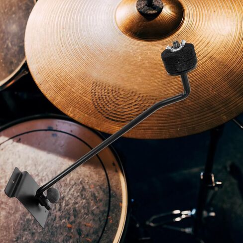 ibasenice Wall Mount Cymbal Holder Metal Cymbal Arm Display Stand for Home Shop Sturdy and Stable Easy to Use Simple Structure for Cymbal Storage and Display in Saudi Arabia