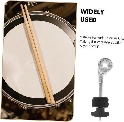 ibasenice Metal Drum Cymbal Holder Boom Arm Adjustable Cymbal Stand Support Accessory for Drum Kit Compatible and Percussion Instruments in Saudi Arabia