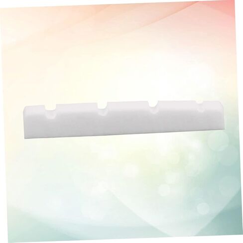 DECHOUS GL403 4 String Bass Guitar Bone Nut Slotted 38mm Oxen Bone Nut String Instrument Accessory for Bass Guitar in Saudi Arabia