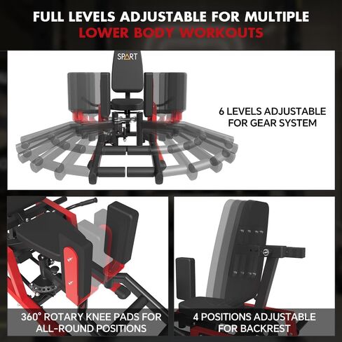 Tib Bar، آلة رفع الساق، مدرب Tibialis الاحترافي لتدريب عضلات الساق/الكاحل وتمزيق عضلات الساق السفلية، مناسب لألواح الوزن 2 بوصة - جميع مقاسات الأحذية للرجال/النساء in Kuwait