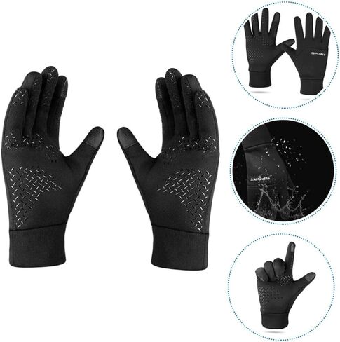 Baluue Non-Slip Warmth Gloves for Winter Sports Riding Cycling Hiking Touch Screen in Saudi Arabia