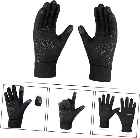 Baluue Non-Slip Warmth Gloves for Winter Sports Riding Cycling Hiking Touch Screen in Saudi Arabia