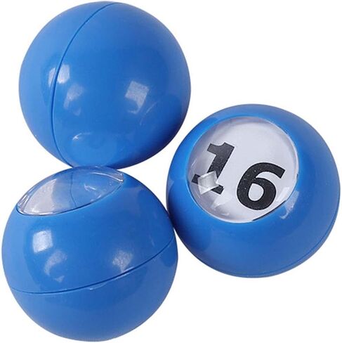 30Pcs Bingo Ball 1-30 Numbers with Easy Read Window Portable Fittings Tally Ball in Kuwait