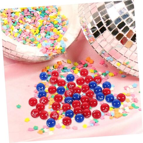 1 Pack Numbered Lottery Balls for Raffle Games Plastic Seamless Game Props for Party Activities in Saudi Arabia