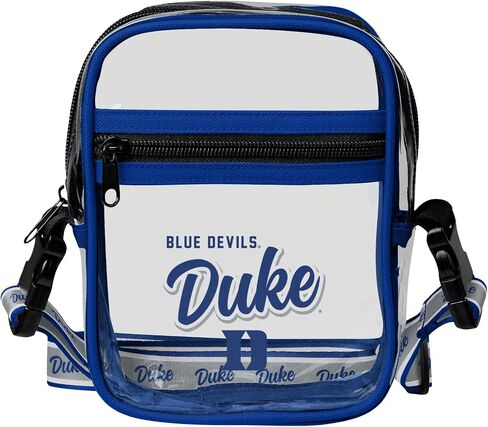 Crossbody Clear Messenger Bag– Convenient & Compact Hands-Free 7" Camera Pouch for Valuables– NCAA Stadium Security Approved in Saudi Arabia