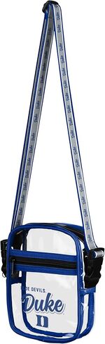 Crossbody Clear Messenger Bag– Convenient & Compact Hands-Free 7" Camera Pouch for Valuables– NCAA Stadium Security Approved in Saudi Arabia