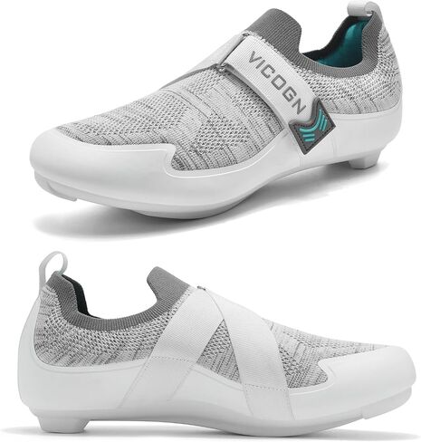 Mens Womens Indoor Cycling Shoes Compatible with Peloton Bike Pre-Installed with Look Delta Cleats Clip in Outdoor Road Bike Shoes in Saudi Arabia