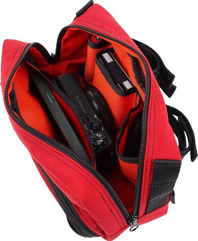 Red Handlebar Bag Plus by THRASHIN SUPPLY CO. in Saudi Arabia