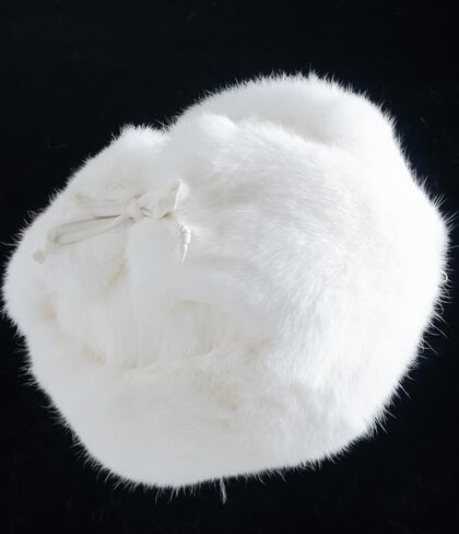 Unisex Russian Ushanka Classic Trapper Boomber Rabbit Fur Hat Real Fur Aviator Hat for Cold Winter in Saudi Arabia