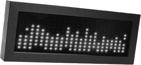 Sound Control Music Spectrum Light, Experience a Full Range of High, Mid, and Low Frequency Signals, 32 Bit Processor for Mic Pickup or Wired Input (Warm White) in Saudi Arabia