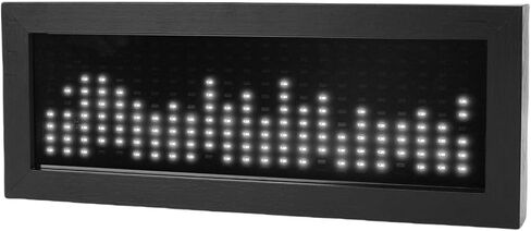 Sound Control Music Spectrum Light, Experience a Full Range of High, Mid, and Low Frequency Signals, 32 Bit Processor for Mic Pickup or Wired Input (Warm White) in Saudi Arabia