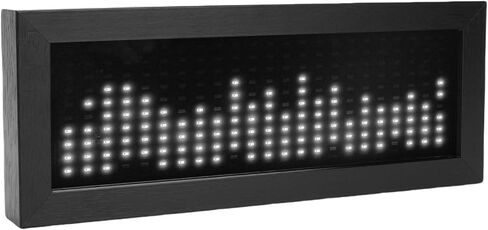 Sound Control Music Spectrum Light, Experience a Full Range of High, Mid, and Low Frequency Signals, 32 Bit Processor for Mic Pickup or Wired Input (Warm White) in Saudi Arabia