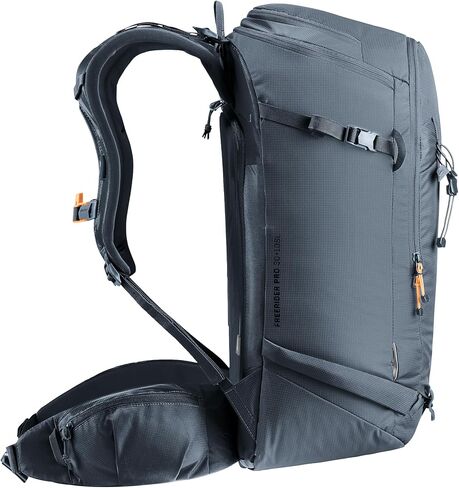 Deuter Freerider Pro 32+10 Lightweight Ski Touring Backpack for Backcountry Adventures - Black in Saudi Arabia