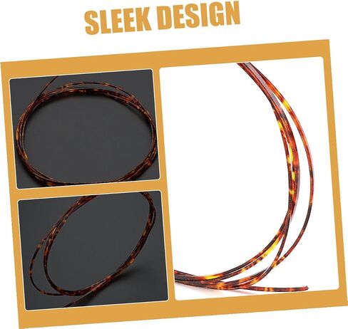 Purfling Strip Guitar Trim Lava Color Replacement for Classical Acoustic Guitar Ukulele Phenolic Resin in Saudi Arabia