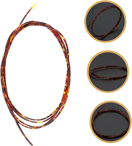 Purfling Strip Guitar Trim Lava Color Replacement for Classical Acoustic Guitar Ukulele Phenolic Resin in Saudi Arabia