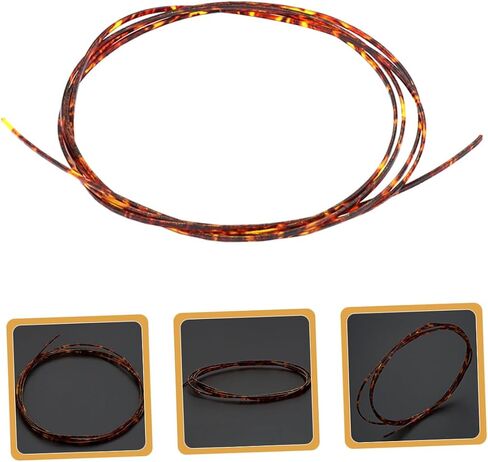 Purfling Strip Guitar Trim Lava Color Replacement for Classical Acoustic Guitar Ukulele Phenolic Resin in Saudi Arabia