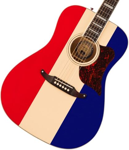 Fender Buck Owens Kingman Acoustic-electric Guitar - Red, White, and Blue in Saudi Arabia