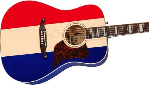 Fender Buck Owens Kingman Acoustic-electric Guitar - Red, White, and Blue in Saudi Arabia