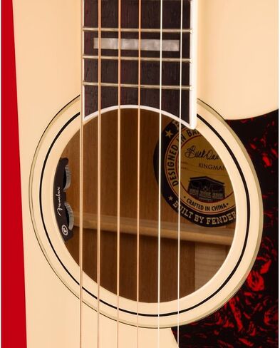 Fender Buck Owens Kingman Acoustic-electric Guitar - Red, White, and Blue in Saudi Arabia