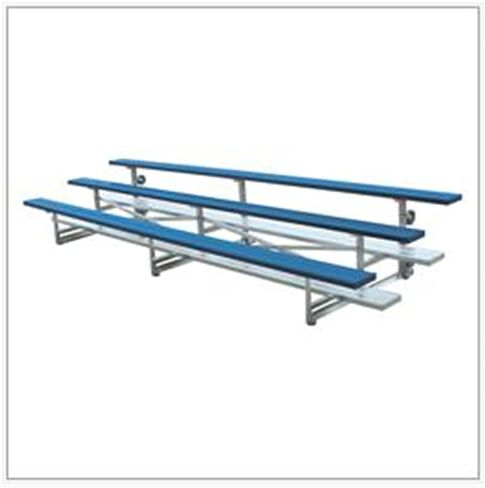 3 Row 15' Tip n' Roll Bleachers (colored (EA) in Saudi Arabia