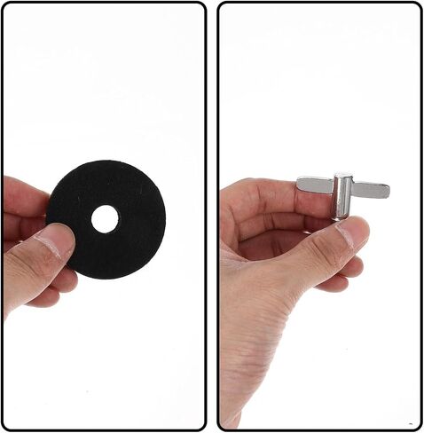 TIDTALEO Drum Kit Felt Pads Set Anti-skid Cymbal Cushions for Drum Standard and Percussionists Easy Installation in Saudi Arabia