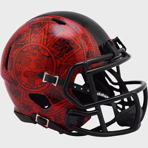 San Diego State Aztecs Revolution SPEED Mini Football Helmet - New in Riddell Box - Aztec Calendar in Saudi Arabia