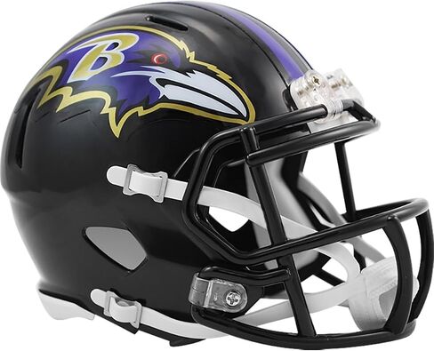 Baltimore Ravens Current Riddell Speed Mini Football Helmet - New in Riddell Box in Saudi Arabia