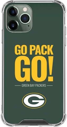 حافظة هاتف Skinit الشفافة متوافقة مع iPhone 12 Pro Max - تصميم شعار فريق Green Bay Packers المرخص رسميًا من NFL in Saudi Arabia